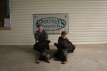 2 Young turkey hunters